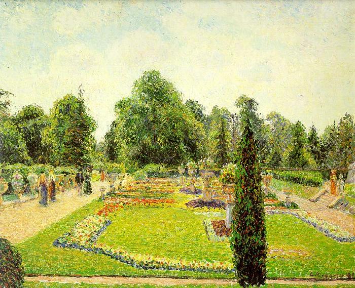 Camille Pissaro Kew, The Path to the Main Conservatory Spain oil painting art